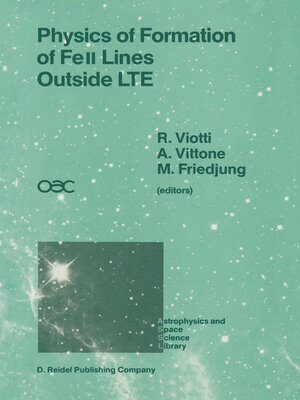 cover image of Physics of Formation of FeII Lines Outside LTE